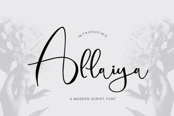 Allaiya: The Modern Script Font for Authentic Branding