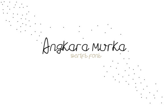 Angkara Murka: The Whimsical Typeface for Unique Brand Identity