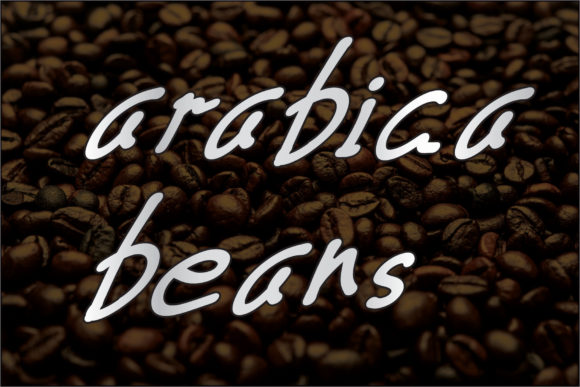 Arabica Beans: A Handwritten Typeface for Authentic Branding