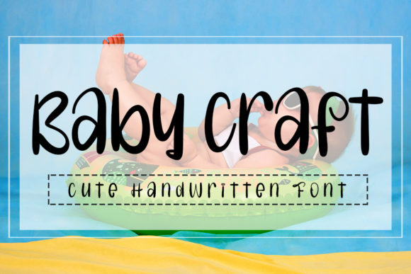 Baby Craft: The Sweet Handwritten Font for Creative Makers