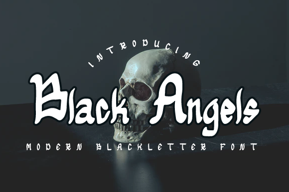 Black Angels: The Premium Typeface for Bold Brand Identity