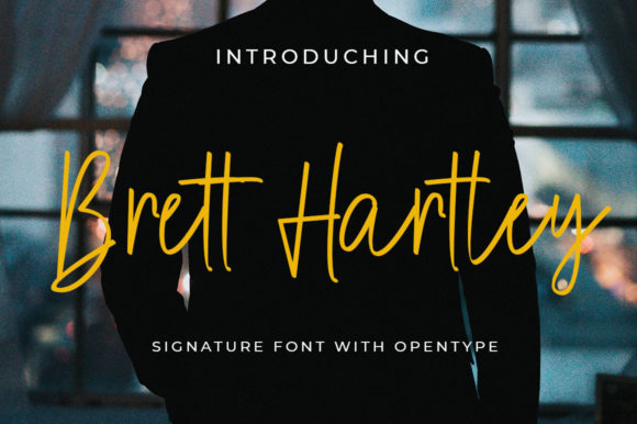 Brett Hartley: The Charming Script Handwritten Font for Crafters