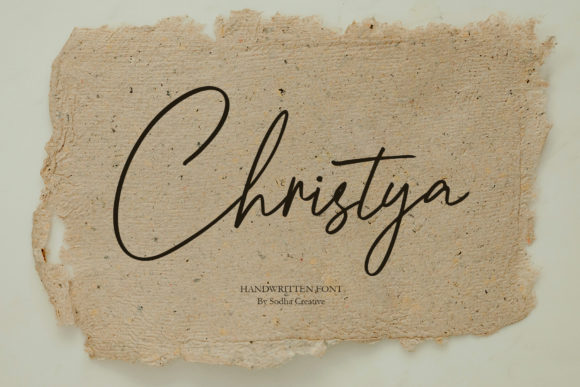 Christya: The Ultimate Script Handwritten Font for Modern Design
