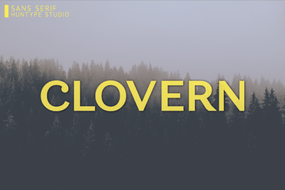 Clovern Font for Bold Small Business Branding
