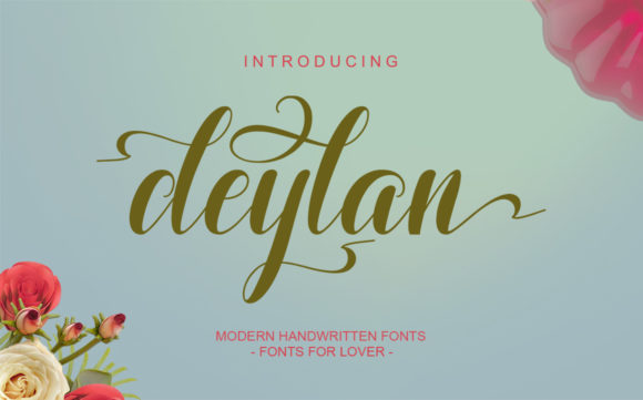 Deylan: The Delicate Script Handwritten Font for Elegant Branding