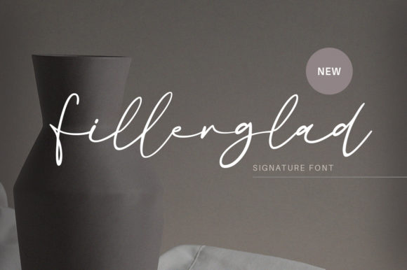 Fillerglad: The Elegant Handwritten Font for Your Brand