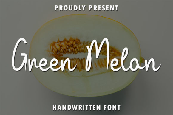 Green Melon: The Sweet Script Handwritten Font for Editorial Design