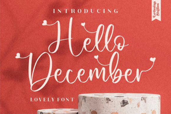 Hello December: The Elegant Handwritten Font for Holiday Creations