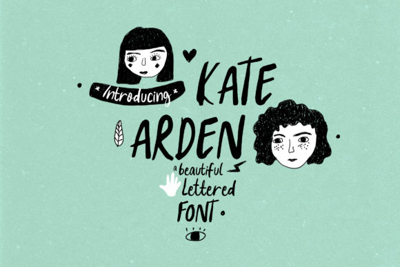 Kate Arden: A Spontaneous Script Handwritten Font for Creative Brands
