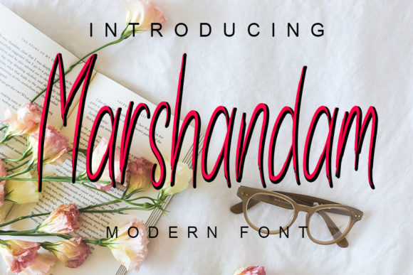 Marshandam: The Elegant Script Handwritten Font for Creative Makers