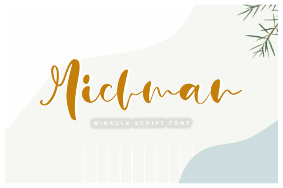 Michman: The Handwritten Font for Authentic Brand Identity