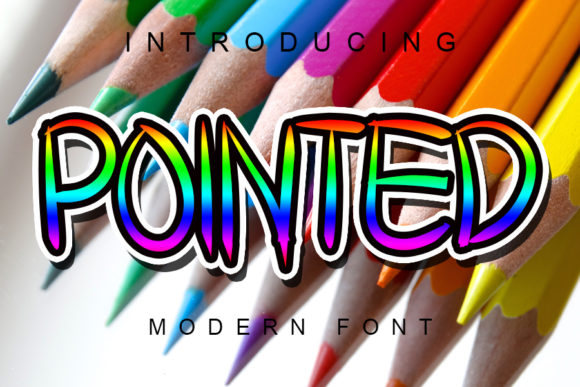 Pointed: The Modern Handwritten Typeface for Creative Branding