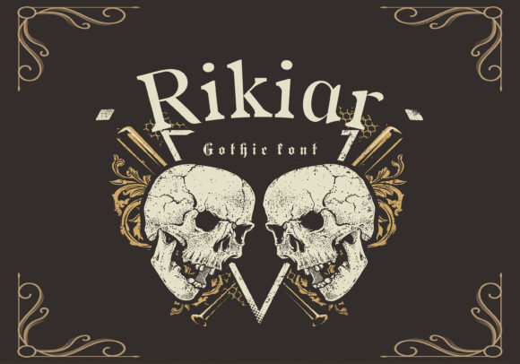 Rikiar: The Bold Vintage Serif Font for Modern Web Design