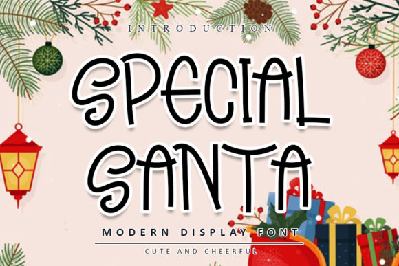 Special Santa: The Quirky Handwritten Font for Your Brand