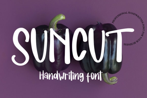 Suncut: The Bold Handwritten Typeface for Campaign Clarity