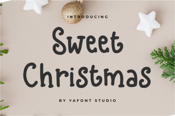 Sweet Christmas: The Handwritten Font for Warm Brand Identity