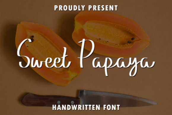 Sweet Papaya: The Perfect Handwritten Font for Campaigns