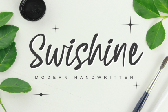 Swishine: The Modern Handwritten Font for Polished Branding