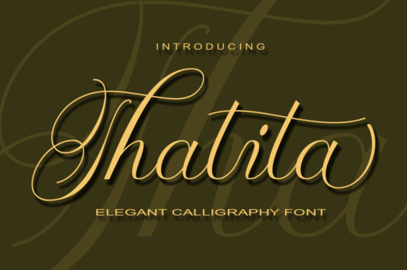 Thalita: An Elegant Script Handwritten Font for Luxury Branding