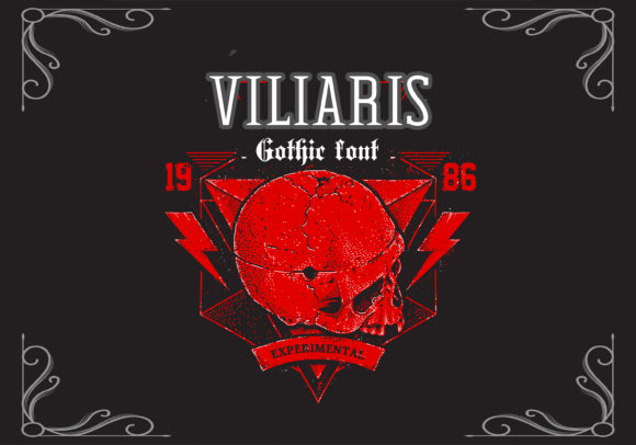 Viliaris: A Bold Serif Typeface for Campaign Design