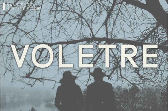 Voletre: A Bold Sans Serif Typeface for Modern Branding