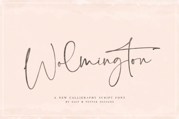 Wolmington: The Elegant Handwritten Font for Campaigns