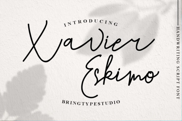 Xavier Eskimo: A Stylish Script Font for Modern Branding